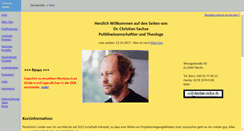 Desktop Screenshot of christian-sachse.de